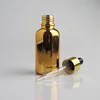 30 ml gold essential oil bottle