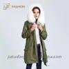 New arrival parka women winter fur parka woman fur hood ladies parka