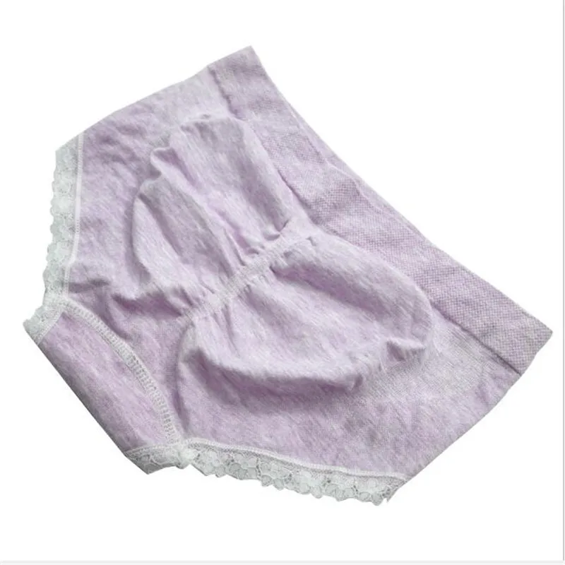 3D honeycomb seamless women underwear massage high elastic cotton file breathable waist hip ladies panties with lace