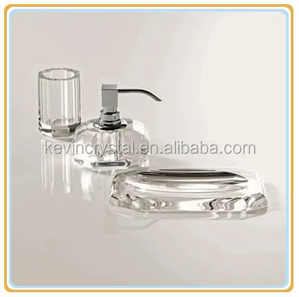 silver bathroom soap dispenser