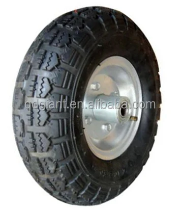 solid and inflatable 10inch wheel 3.50-4