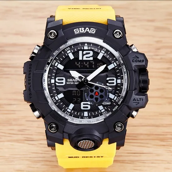 black digital watches for men