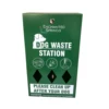 China factory OEM aluminum plate dog pet waste station bins