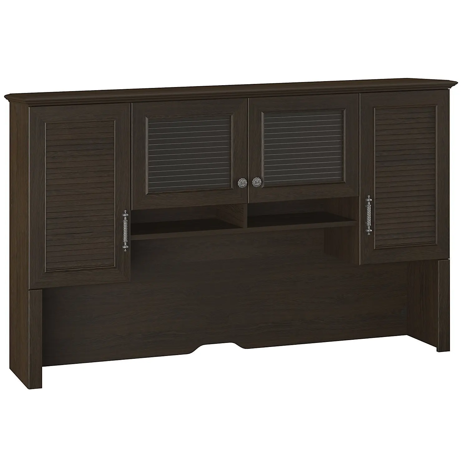 Office Cabinets To Go Find Deals On Get Quotations Kathy Ireland Office By Bush Furniture Volcano Dusk 68w Hutch With 4 Storage Cabinets