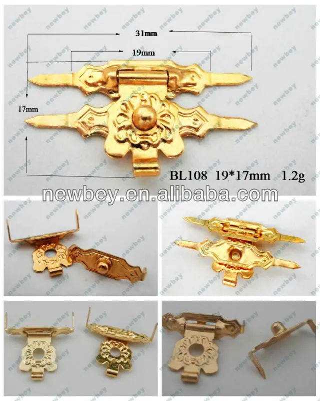 Decorative Small Jewellery Box Locks Bl108 In Clasp Style Buy