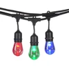 Remote control color change 24 E26 E27 socket Plastic bulb LED RGB S14 String Light