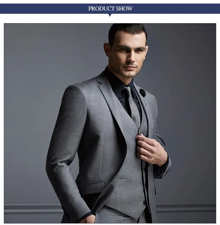 Bespoke Suit Dress Sample Formal Tailor Made Slim Fit Suits For Men