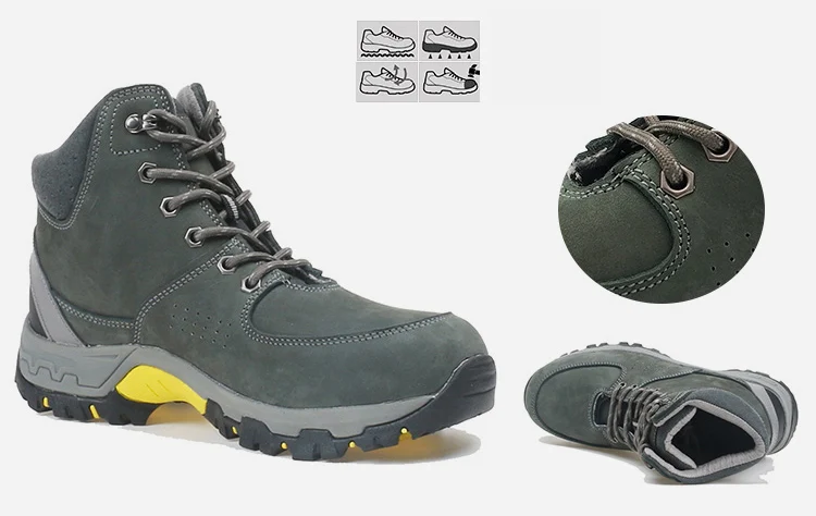 botas punta de acero mujer