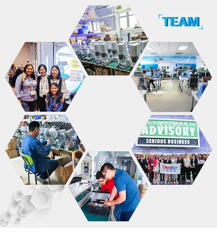 gobo logo projector 40W Outdoor waterproof advertising customize logo projector floor lamp CE certification