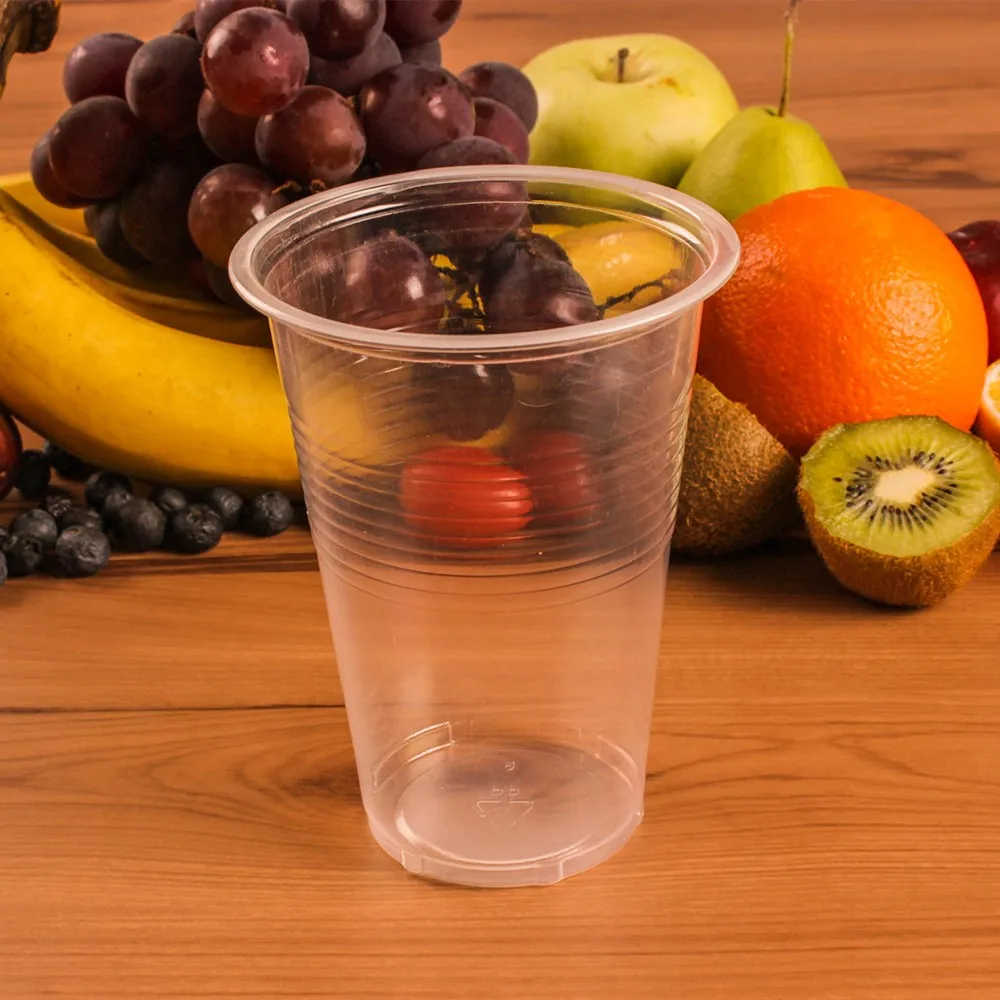 10oz Disposable Plastic Cup Fruit Juice Tea Cup Glass Design Buy