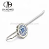 New Chinese Style Element Blue And White Porcelain Metal Bookmarks For Creative Gift