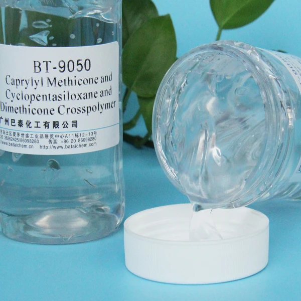 Highly Transparent Silicone Elastomer Gel Caprylyl Methicone And