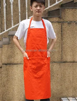 orange aprons for sale