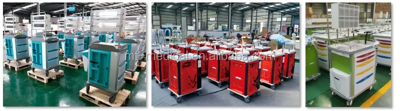 ABS and stainless steel treatment trolley from Chinese supplier