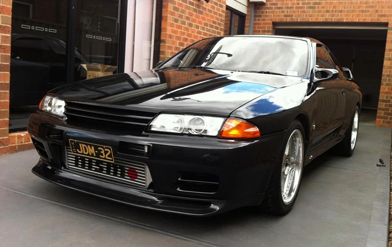 Jun Ii R32 Nissan Skyline R32 GTR JUN Front under Lip Fiberglass