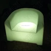 New LED lighting chairs glowing plastic glowing single sofa