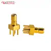 Outer diameter 2.5mm SSMB male plug straight for PCB panel mount connector