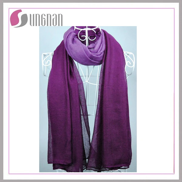 Big Stocks High Quality Cotton Voile Scarf Gradient Color Buy Big Stocks Scarf,Cotton Voile