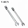 Flexible Head Socket/Open End Spanner Wrench