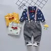 2019 latest fashional baby spring clothes suits factory direct high quality handsome boys sets