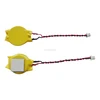 ML1220 3V Rechargeable CMOS RTC BIOS Button Battery with wires & connector
