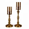 Polished Brass Candle Holder Parts Plastic Candlestick
