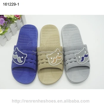 Pvc Air Soft Slippers Indoor Outdoor Bathroom Shoes For Men Pvc Air Soft Slippers Indoor Outdoor Bathroom Shoes For Men 2017 New Design