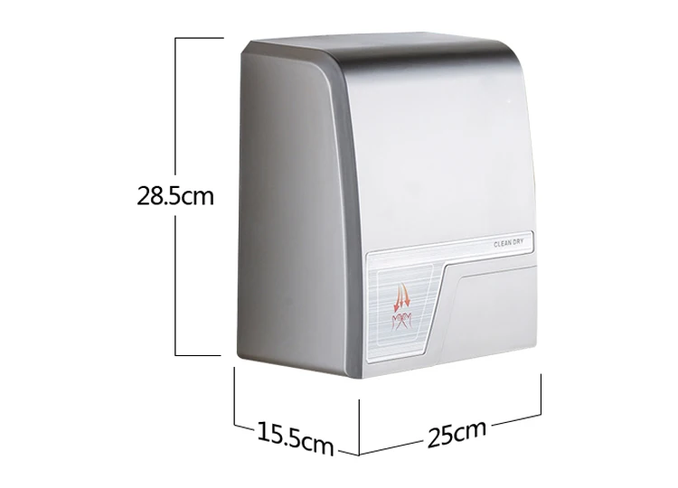 Factory Wholesale Battery Operated Hand Dryer Mini Wall Mount Hand