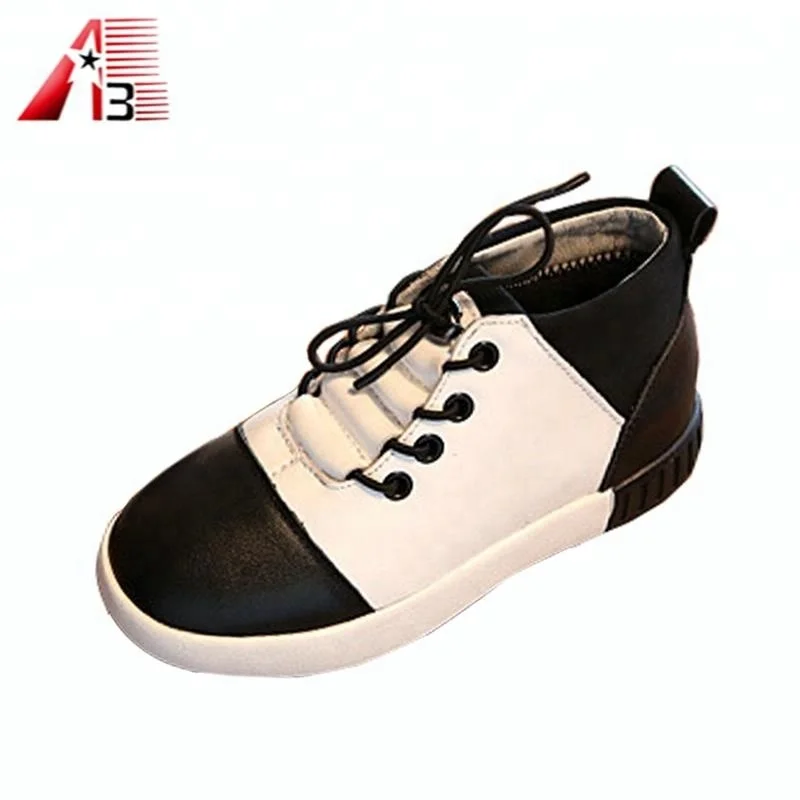 black leather girl school shoes