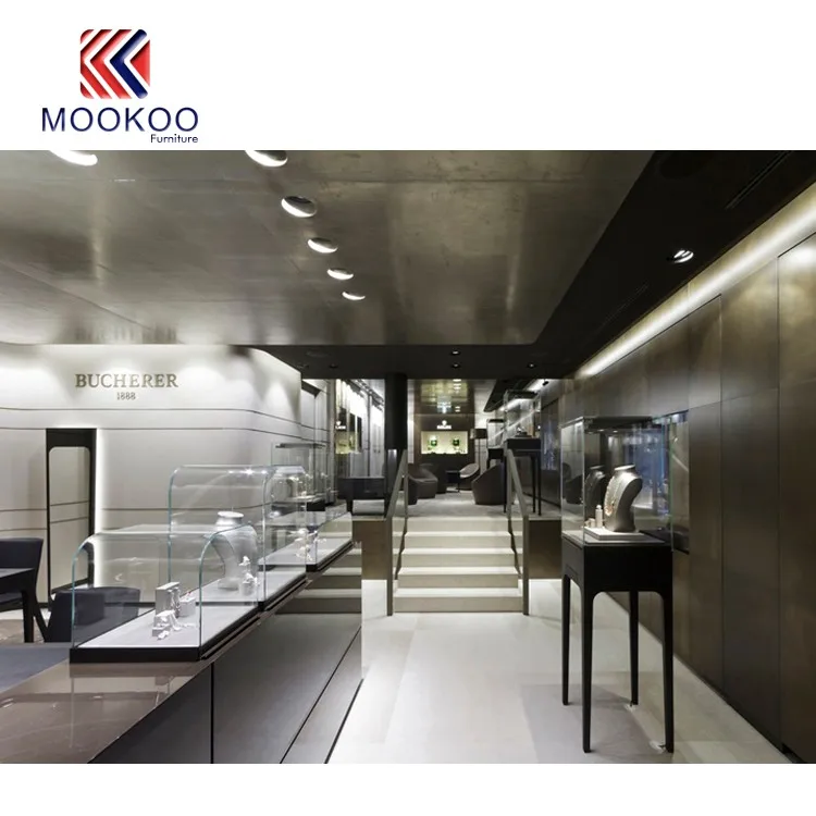 Harry Winston Luxury Brand Jewelry Store Jewellery Counter Without