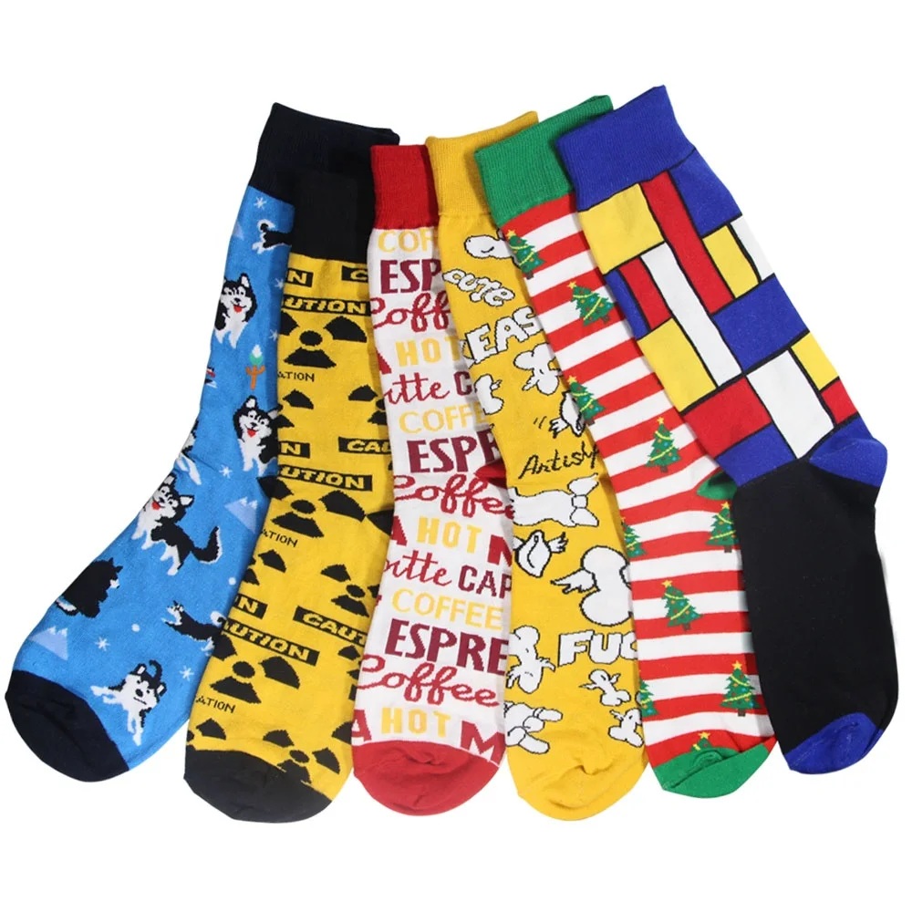 Custom Made Colorful Stripe Dots Iconic Happy Socks Manafactuer Design Cotton Socks For Men Buy Customizable Socks For Men Calcetines Socken Product On Alibaba Com