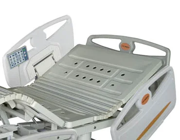 Electric 7 functions hospital bed with weight scale in hospital ICU room
