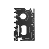 Amazon hot selling survival wallet tool multifunctional credit card tool