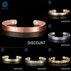 Factory price Brass magnet jewelry magnetic copper bracelet pure copper magnetic bracelet