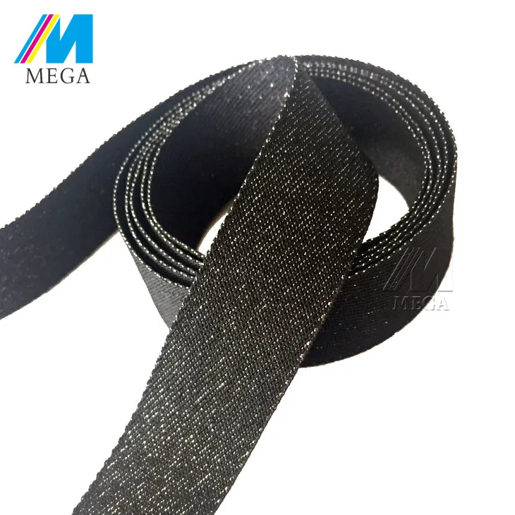 Wholesale Single Face Metallic Velvet Glitter None Elastic 1 Inch Metallic Velvet  Ribbon - China Metallic Velvet Ribbon and Wholesale Metallic Ribbon price