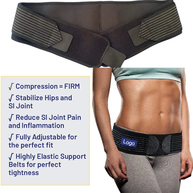 Adjustable Hip Stabilizing SI Joint Belt Sciatic Pain Relief Brace Sciatica Lower Back