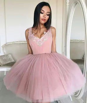 Pink Short Cocktail Dress