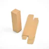Custom Eco-friendly Brown Kraft Paper Box Package With Logo Printed