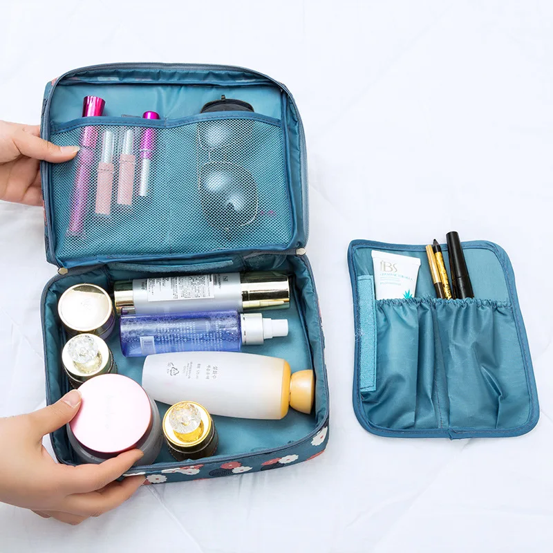 multi-functional cosmetic bag waterproof travel makeup cosmetic case bag