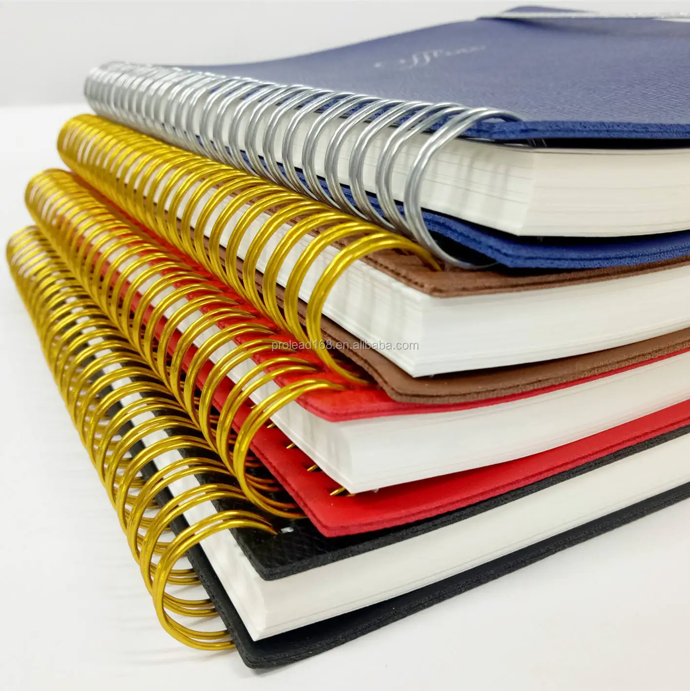 Wholesale Spiral Notebook A4 A5 Custom Size Diary Personal Planner With