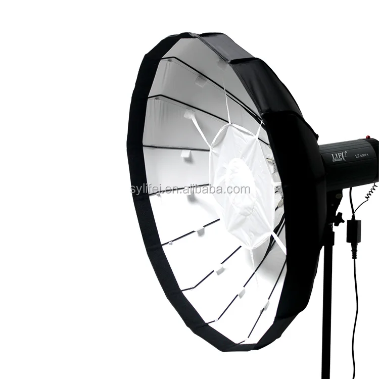 2015 New Hotsale Cloth Beauty Dish /Softbox with Grid 60cm white Inside 16 ribs