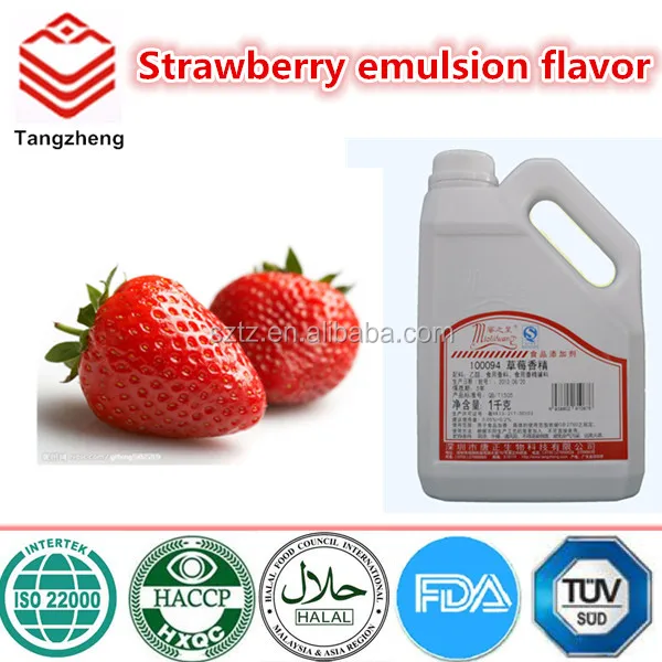 strawberry emulsion