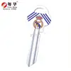 Factory Outlet wholesale brass Exquisite color key blank with Real Madrid football team for souvenir or chrismas gift