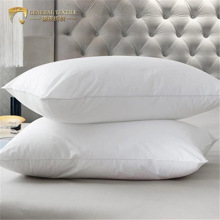 Best Selling White Polyester Microfiber Filling Hotel Pillow With