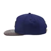 custom gold plate snake skin brim snapback cap hat
