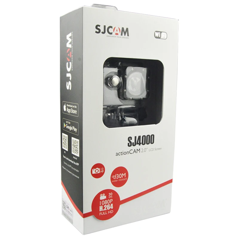 Basic Model Sjcam Sj4000 Camera 4k Byke 12mp Underwater Camcorder