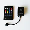 Sound controller Music led RGB sound controller RF20 key music remote control