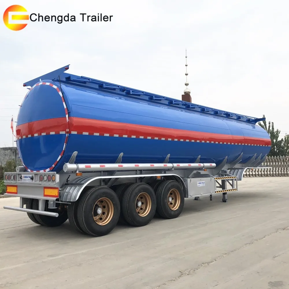 33000liters 35000liters Aluminum Alloy Fuel Boeser Oil Tanker Tank Semi