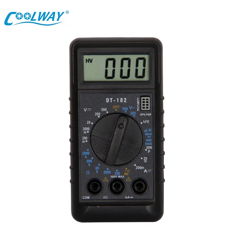 China Factory Direct Sale Ac Dc Pocket Multimeter,multimeter Digital Analog Multimeter Portable Tester Low Price