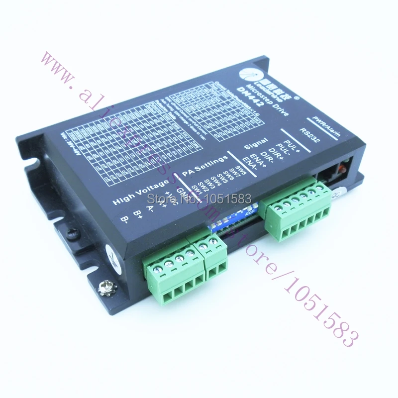 Leadshine 2-phase DM442 Digital Stepper Motor Drive 40VDC//4.2A Fit 42 57 motor